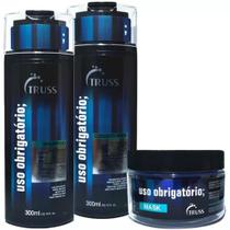 Truss Uso obrigatório Shampoo Condicionar e Mask Tradicional Truss Uso obrigatório Shampoo Condicionar e Mask Tradicional