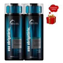 Truss Uso Obrigatório Shampoo e Condicionador Reconstrução Vegano 300ml