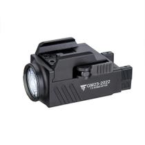 TrustFire-Lanterna LED Tática, 800 Lumens, GL0ck Light, Trilho Montado, Tocha Recarregável USB, GM23 TrustFire-Lanterna LED Tática, 800 Lumens, GL0ck Light, Trilho Montado, Tocha Recarregável USB, GM23