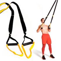 TRX Simples Fita De Suspensão Para Treinamento Saude Reabilitação Funcional Pilates Yoga Fisioterapia Saude Cross Over Profissional