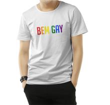 Tshirt Bem Gay - Orgulho LGBT- Camiseta - Baby look Unissex