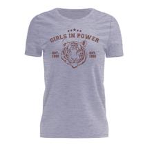 Tshirt Blusa Estampada Feminina Manga Curta Camiseta Camisa Girls In Power