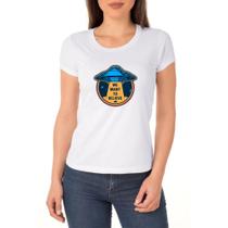 Tshirt Blusinha ABDUÇÃO - ALIENS- Tumblr - Feminina Baby look