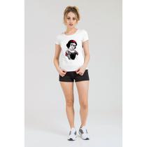 TShirt Camiseta Baby Look Princesas Blusa Feminina Estampada Blusinha T-Shirt - KOUPES