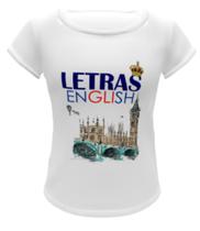Tshirt camiseta blusa feminina Letras Inglês - G7 Artes