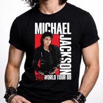 Tshirt Camiseta Unissex Idolo do Pop Maicon Jasckson