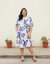 Tshirt Dress Estampa Surf - Cantão - P Tshirt Dress Estampa Surf - Cantão - P