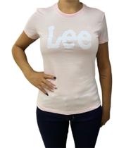 Tshirt Feminina Lee Baby Look Rosa