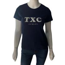 Tshirt Feminina TXC Marinho 50974 Tshirt Feminina TXC Marinho 50974
