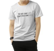 Tshirt Futebol - Esquema tático - Baby look Unissex