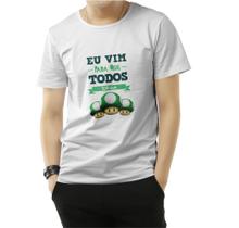Tshirt Gospel - Gamer - Eu vim para que todos tenham vida- Camiseta - Baby look Unissex