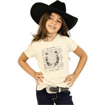 Tshirt Infantil Meninas Bill Way Off White