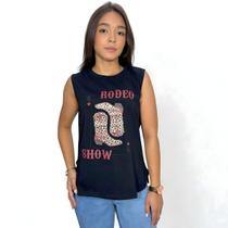 Tshirt Miss Country Regata Botas Onça Rodeo Premium Colectt Tshirt Miss Country Regata Botas Onça Rodeo Premium Colectt