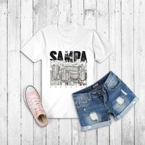 Tshirt Sampa - São Paulo - Baby look Unissex