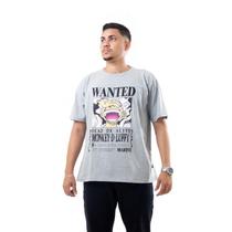 Tshirt Wanted Monkey D Luffy Adulto