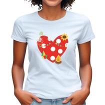 Tshirts festa junina babylook feminina camiseta arraiá camisa branca estampa caipira tema junino