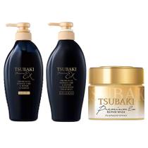 Tsubaki Premium EX Intensive Repair Kit Shampoo + Condicionador + Máscara Tsubaki Premium EX Intensive Repair Kit Shampoo + Condicionador + Máscara