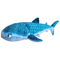 Tubarão Baleia de Pelúcia Grande Azul Pelúcias do Mar