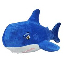Tubarão BDe Pelúcia Poliester 60cms - Azul