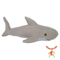 Tubarão branco de pelúcia Bichos de pano 182 31cm