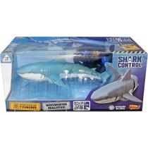 Tubarao de controle remoto shark control 33cm zoop