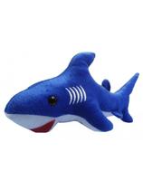 Tubarão De Pelúcia Azul 37 Cm Antialérgico Tubarão De Pelúcia Azul 37 Cm Antialérgico