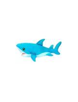 Tubarão De Pelúcia Azul 42 Cm Antialérgico