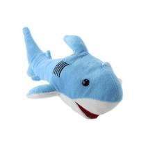 Tubarão de Pelúcia c/ Ventosa Cores Variadas 30cm - BBR Toys