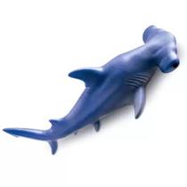 Tubarão Martelo Brinquedo Realista em Vinil 26cm - Cometa