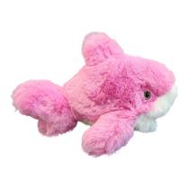 Tubarão Rosa de Pelúcia 23cm - Brinquedo Macio para Bebê