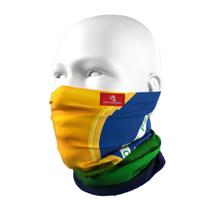 Tube Neck Bandana de Pesca Buff Elastic Mask Cor 08 Lenço Brasil Matadeira