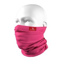 Tube Neck Bandana de Pesca Buff Elastic Mask Cor 24 Lenço Rosa Matadeira