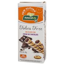 Tubes Free Nuts Creme de Chocolate Zero Glúten, Zero Leite Natural Life 50g