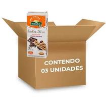 Tubes Free Nuts Creme de Chocolate Zero Glúten, Zero Leite Natural Life contendo 3 caixas com 50g cada