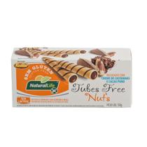 Tubes Sabor Creme de Castanha e Cacau Sem Glúten 50g - NaturalLife