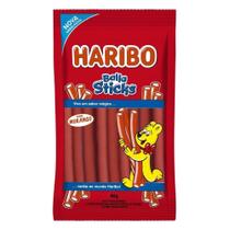 Tubes Sticks Morango Haribo 80g
