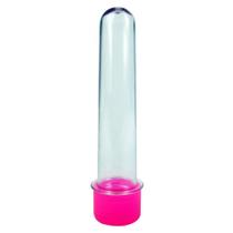 Tubete 13cm - tampa rosa pink royal c/ 10 unidades