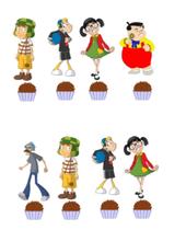 Tubete chaves 10 unidades Tubete chaves 10 unidades