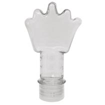 Tubete Coroa Com Tampa Transparente Com 10unid Tubete Coroa Com Tampa Transparente Com 10unid