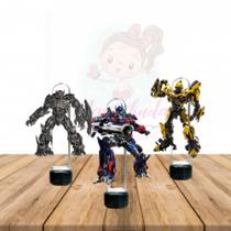 Tubete personalizado transformes