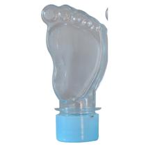 Tubete Pezinho Com Tampa Azul Bebe Com 10unid Tubete Pezinho Com Tampa Azul Bebe Com 10unid