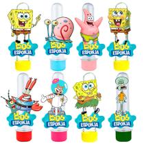 Tubetes Bob Esponja, Kit com 30 Unidades, Decoração de Festa Infantil - Magnific Tubs