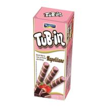 Tubinho de Wafer Tub-In Napolitano 24un x 48g Montevérgine - Montevergine Tubinho de Wafer Tub-In Napolitano 24un x 48g Montevérgine - Montevergine