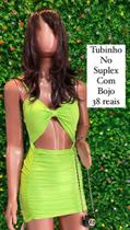 Tubinho No suplex 36/42 com bojo verde