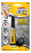 Tubo adesivo Super Glue Zapit Light Curing 4g Tubo adesivo Super Glue Zapit Light Curing 4g