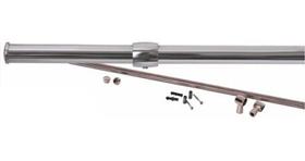 Tubo Barra Cozinha Para Aramados 5/8 X 45cm Inox Jomer 3038