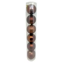 Tubo Bola Natal 8cm c 6 CV244570 Cazza Mr Tubo Bola Natal 8cm c 6 CV244570 Cazza Mr