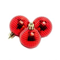 Tubo Bola Natal Le 4cm com 18 Unidades Vermelho Tubo Bola Natal Le 4cm com 18 Unidades Vermelho