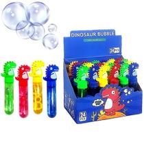 Tubo Bolha De Sabão Dinossauro Infantil Lembrança Festa CX24
