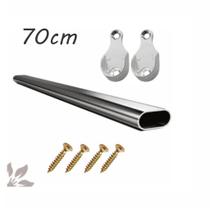 Tubo Cabideiro Oval Arara Para Guarda Roupas P M G Gg Xg Tubo Cabideiro Oval Arara Para Guarda Roupas P M G Gg Xg